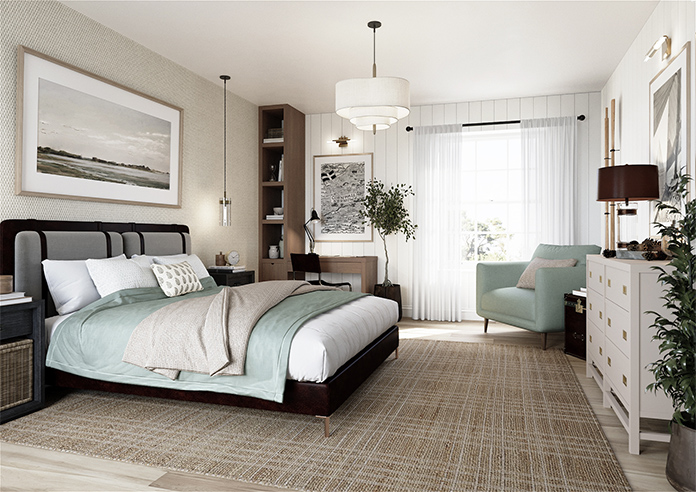 Casoria Voile, White Horizon - Made to Measure Curtains - Image 7